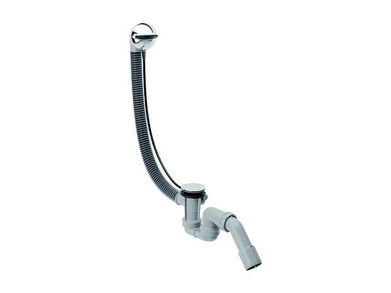 Vidage baignoire standard HANSGROHE Flexaplus chromé