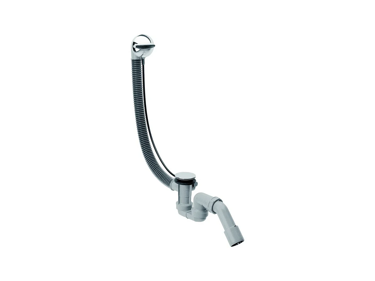Vidage baignoire standard HANSGROHE Flexaplus chromé