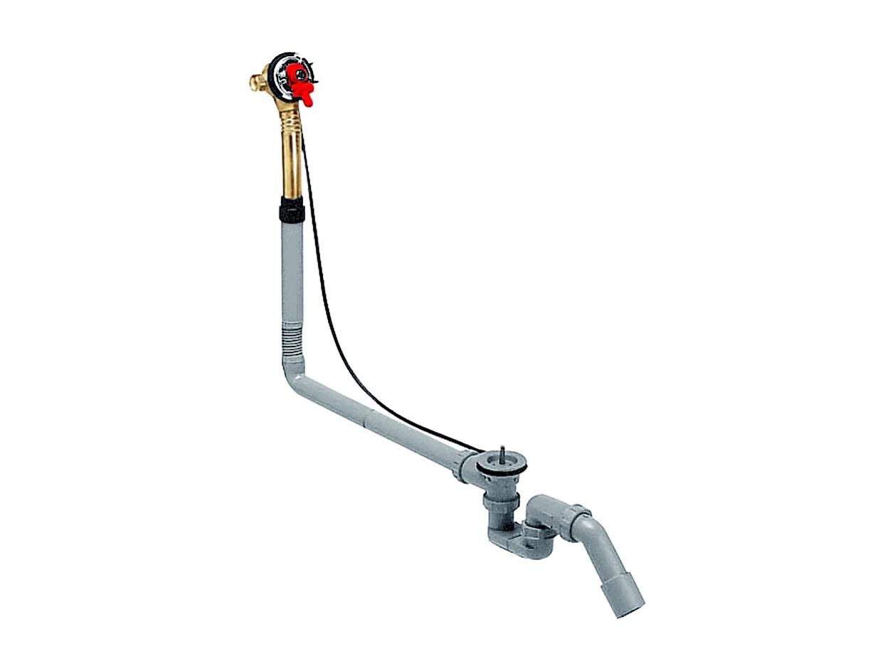 Corps encastré bec déverseur grande baignoire HANSGROHE Exafill