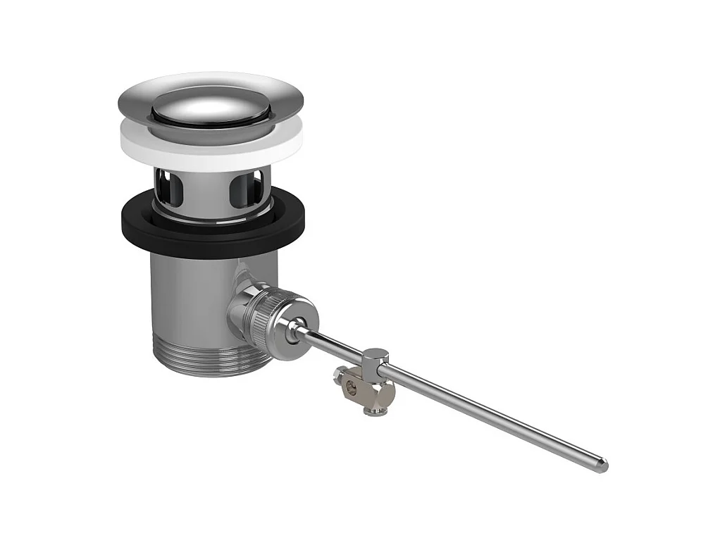 Bonde lavabo avec tirette HANSGROHE chromé