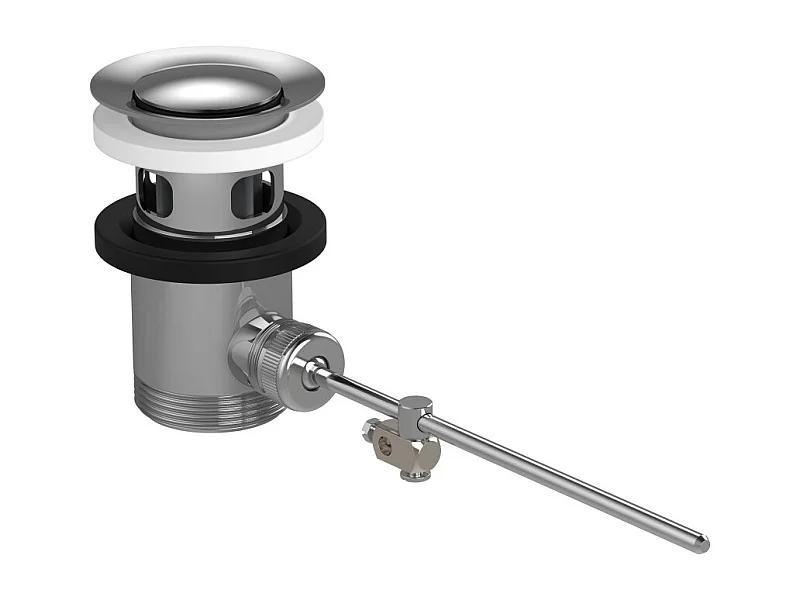 Bonde lavabo avec tirette HANSGROHE chromé