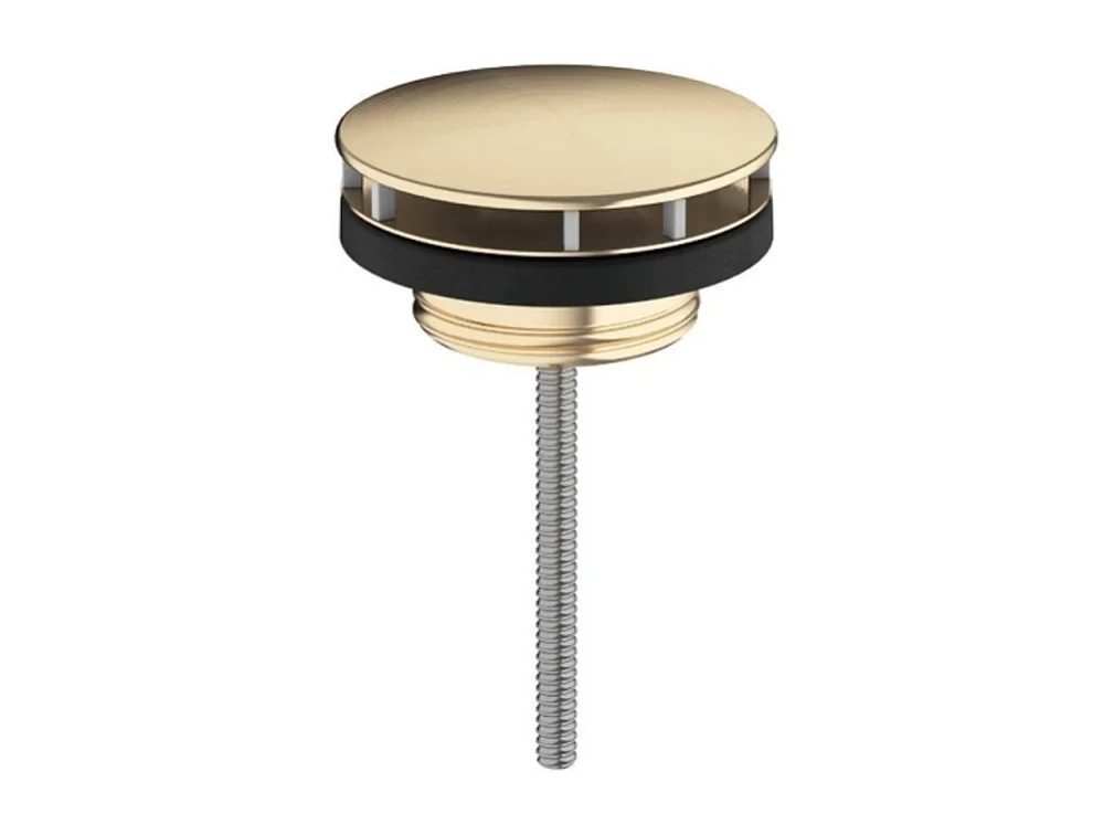 HANSGROHE desagüe de fregadero de flujo libre de bronce cepillado