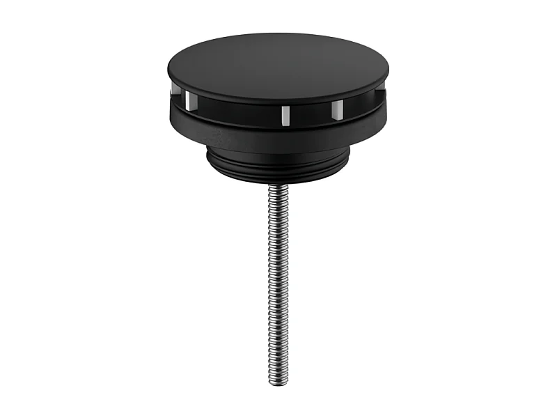 Bonde lavabo à écoulement libre HANSGROHE noir mat