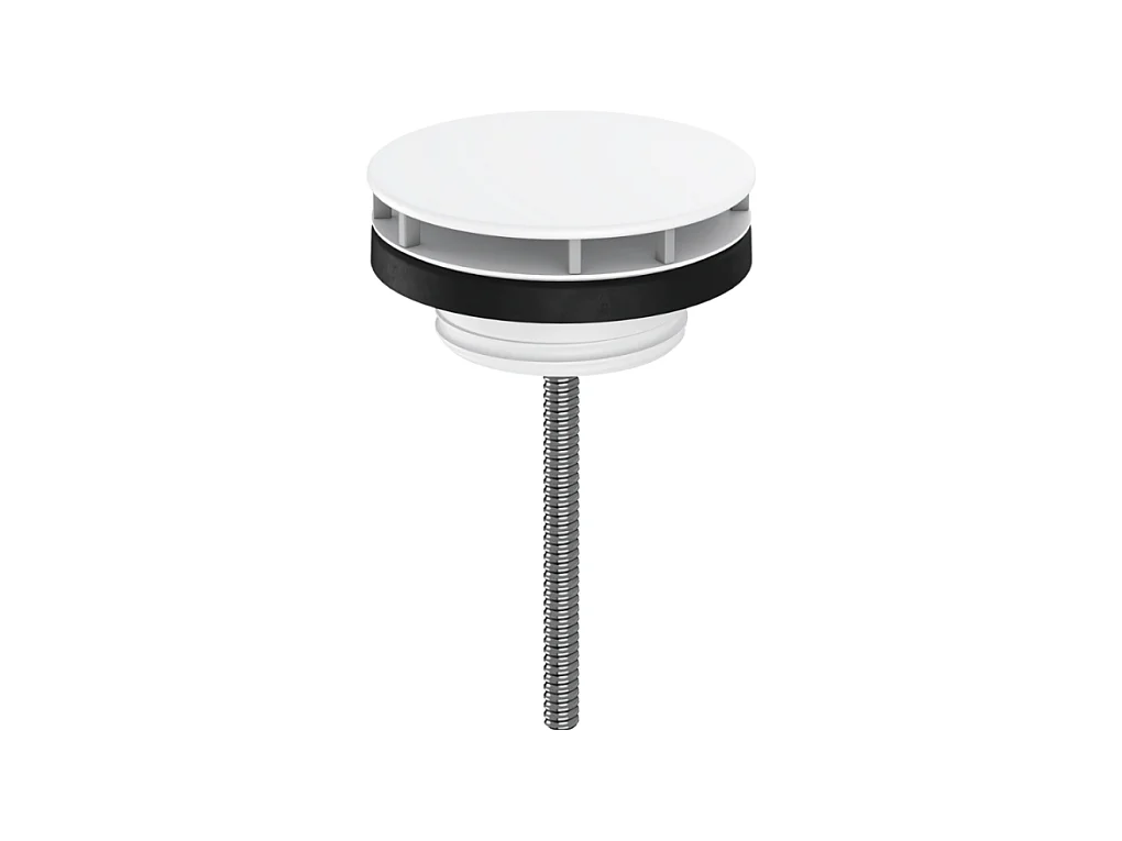 Bonde lavabo à écoulement libre HANSGROHE blanc mat