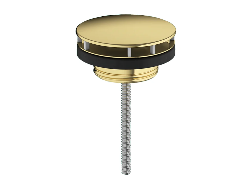 Bonde lavabo à écoulement libre HANSGROHE aspect doré poli