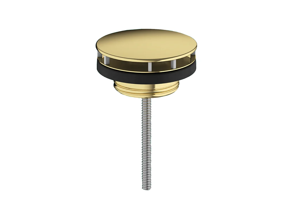 Bonde lavabo à écoulement libre HANSGROHE aspect doré poli