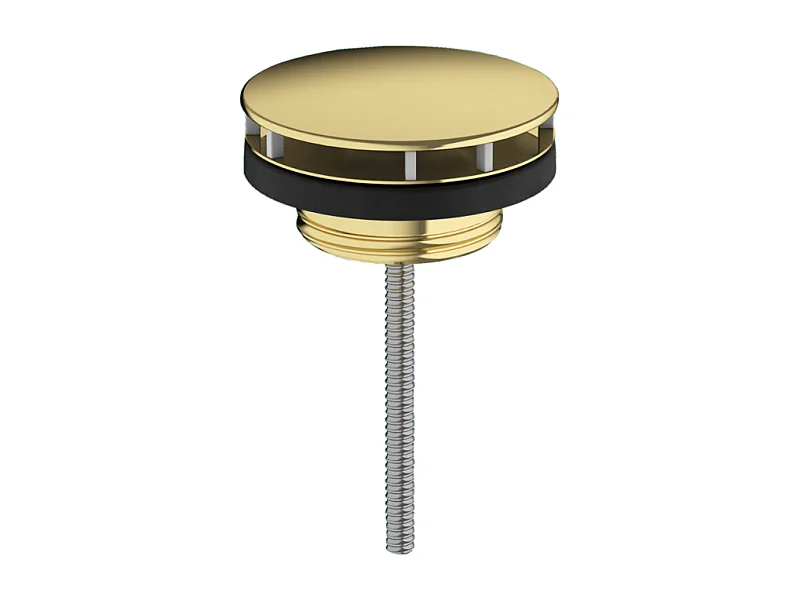 Bonde lavabo à écoulement libre HANSGROHE aspect doré poli