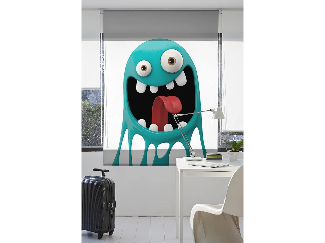 ESTORALIS | Estores Personalizados INFANTILES | 110 x 180 cm (Ancho por Alto) Tamaño de Tela 107 x 175 cm | Modelo I-2070 Color Unico