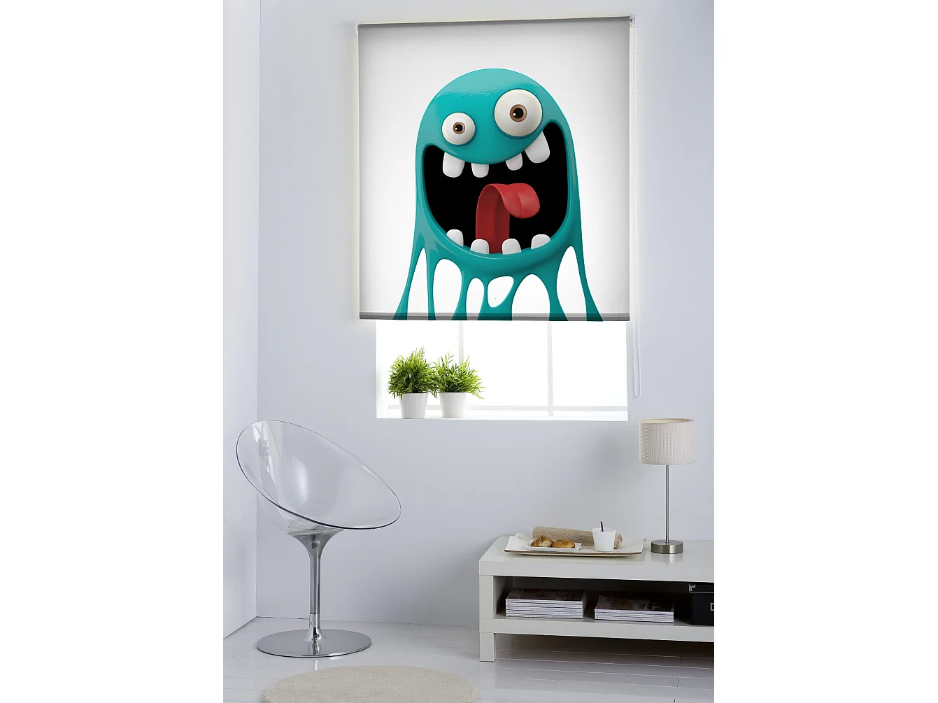 ESTORALIS | Estores Personalizados INFANTILES | 110 x 180 cm (Ancho por Alto) Tamaño de Tela 107 x 175 cm | Modelo I-2070 Color Unico