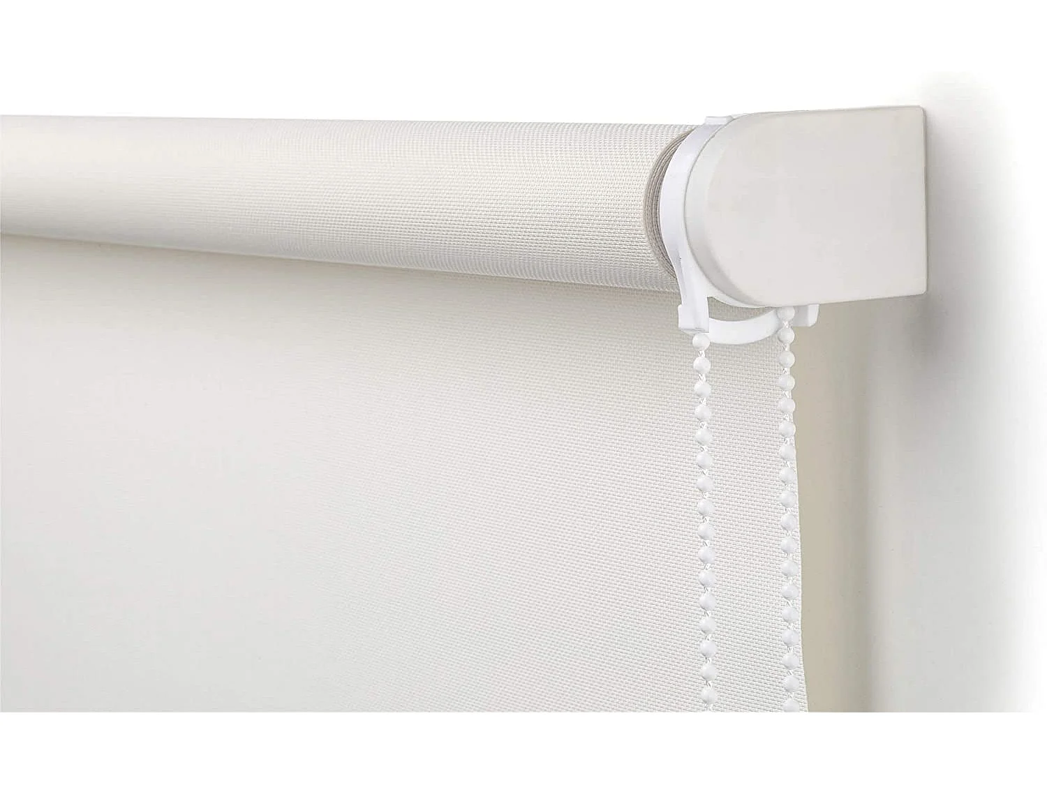 ESTORALIS | Estores Enrollables Tecnicos  | 130 x 180 cm (Ancho por Alto) Tamaño de Tela 127 x 175 cm | Modelo STANNIS Color Blanco Roto