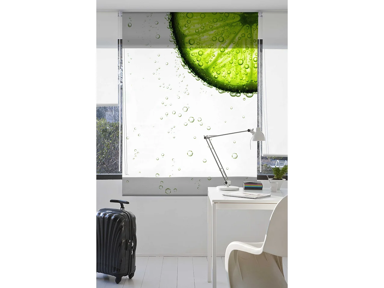 ESTORALIS | Estores Personalizados de COCINA | 150 x 255 cm (Ancho por Alto) Tamaño de Tela 147 x 250 cm | Modelo C-3047 Color Unico