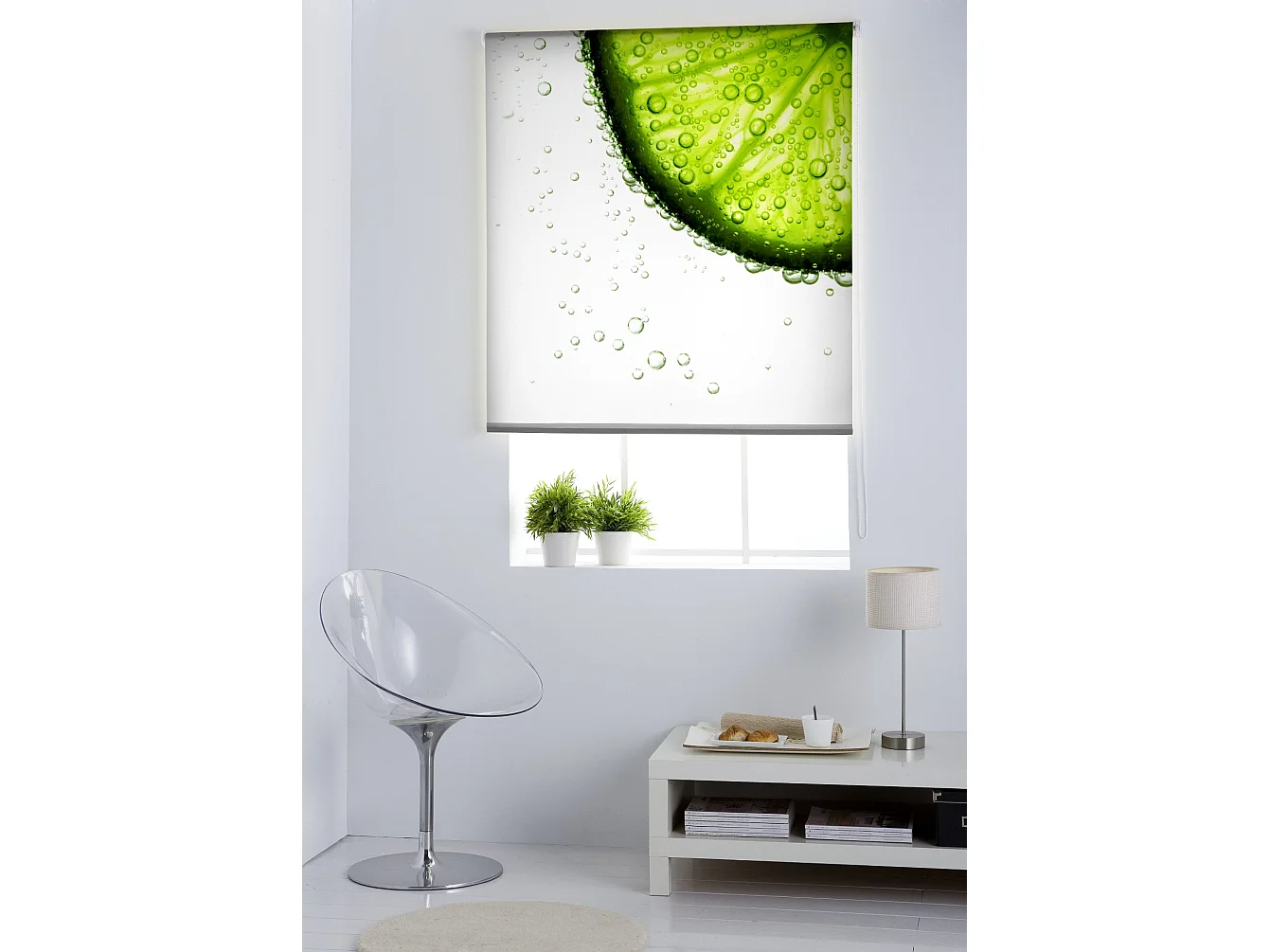 ESTORALIS | Estores Personalizados de COCINA | 150 x 255 cm (Ancho por Alto) Tamaño de Tela 147 x 250 cm | Modelo C-3047 Color Unico