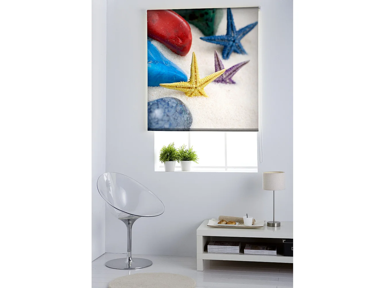 ESTORALIS | Estores Personalizados ZEN  | 130 x 180 cm (Ancho por Alto) Tamaño de Tela 127 x 175 cm | Modelo Z-3108 Color Unico