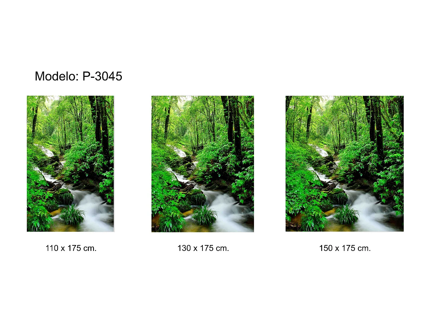 ESTORALIS | Estores Personalizados PAISAJES | 150 x 180 cm (Ancho por Alto) Tamaño de Tela 147 x 175 cm | Modelo P-3045 Color Unico