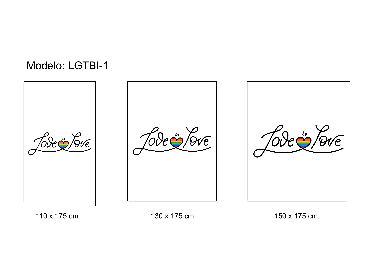 ESTORALIS | Estores Personalizados VARIOS | 150 x 180 cm (Ancho por Alto) Tamaño de Tela 147 x 175 cm | Modelo LGTBI-1 Color Unico