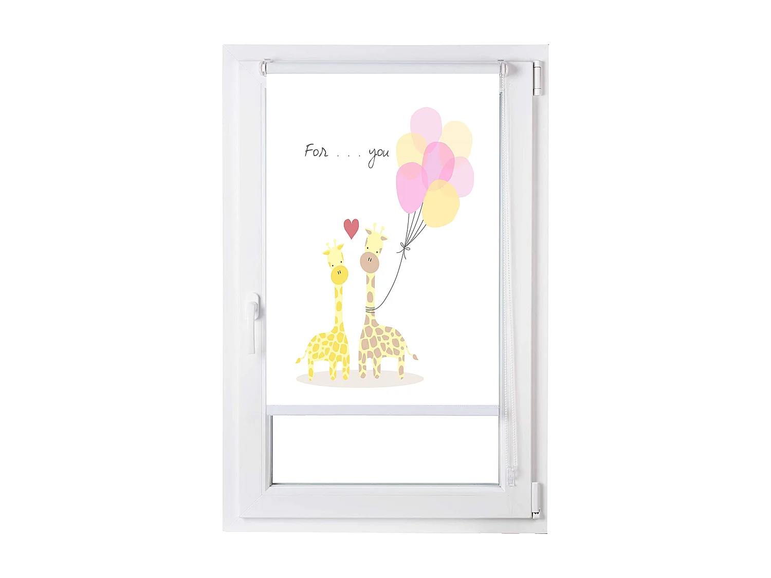 ESTORALIS | Estores Personalizados Easyfix INFANTILES | 70 x 150 cm (Ancho por Alto) Tamaño de Tela 67 x 150 cm | Modelo I-109 Color Unico