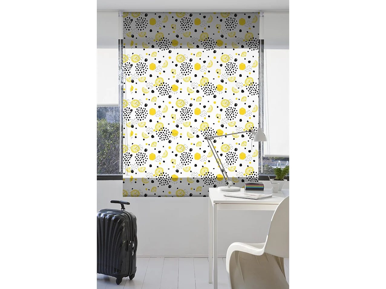 ESTORALIS | Estores Personalizados de COCINA | 160 x 180 cm (Ancho por Alto) Tamaño de Tela 157 x 175 cm | Modelo C-1233 Color Unico