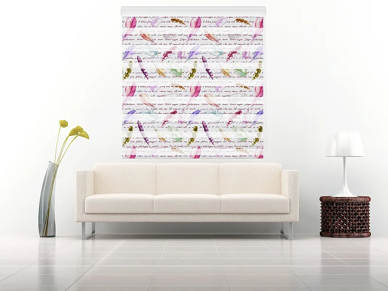 ESTORALIS | Estores Personalizados NOCHE y DIA | 110 x 180 cm (Ancho por Alto) Tamaño de Tela 107 x 175 cm | Modelo T-3125 Color Unico