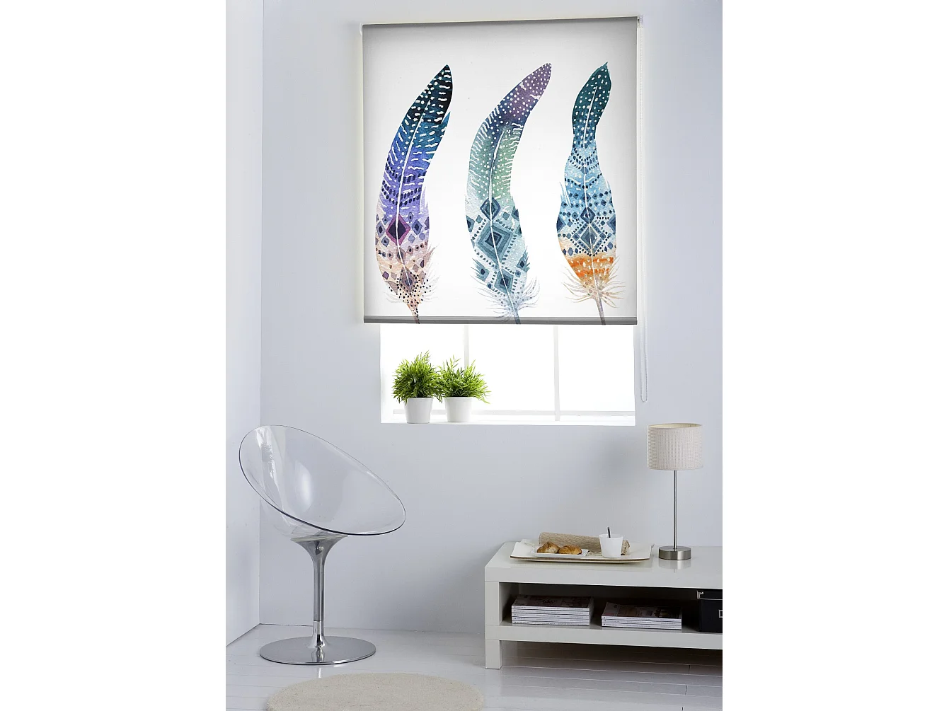 ESTORALIS | Estores Personalizados Easyfix ANIMALES  | 65 x 150 cm (Ancho por Alto) Tamaño de Tela 62 x 150 cm | Modelo A-164 Color Unico