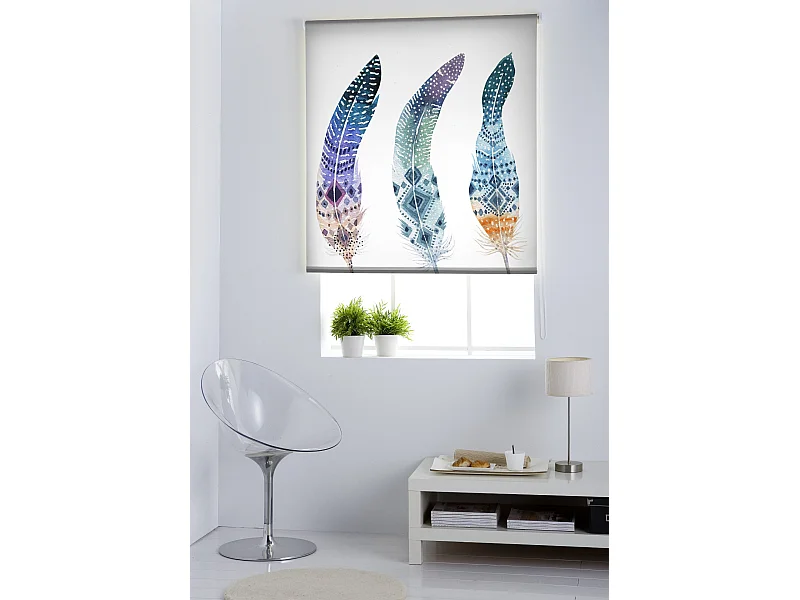 ESTORALIS | Estores Personalizados Easyfix ANIMALES  | 65 x 150 cm (Ancho por Alto) Tamaño de Tela 62 x 150 cm | Modelo A-164 Color Unico