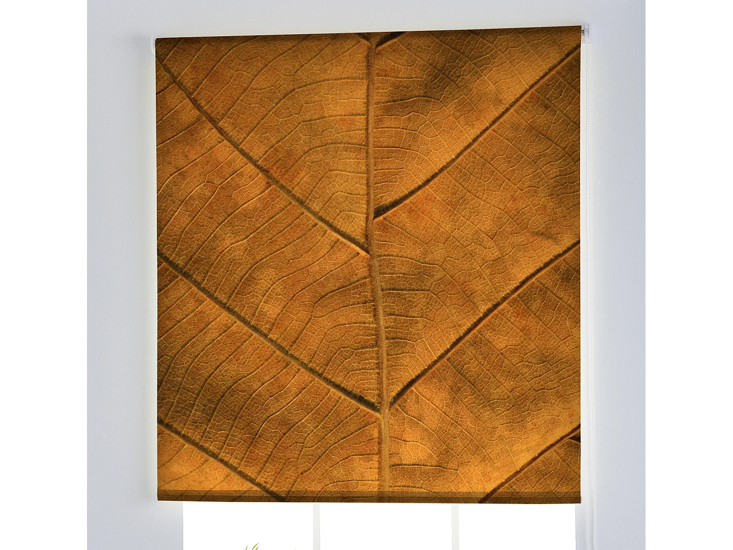 ESTORALIS | Estores Personalizados FLORES y PLANTAS  | 110 x 180 cm (Ancho por Alto) Tamaño de Tela 107 x 175 cm | Modelo F-1555 Color Unico