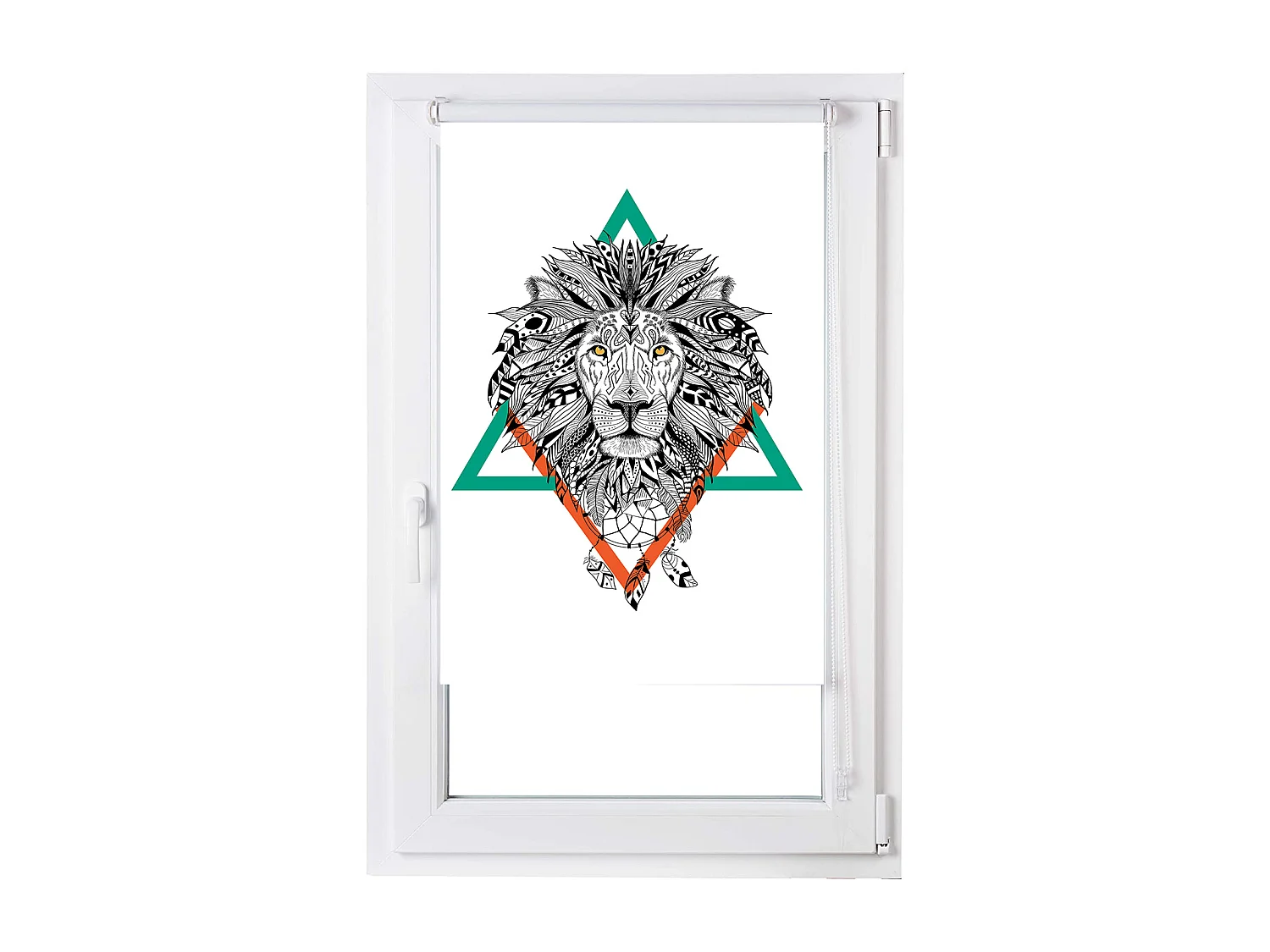 ESTORALIS | Estores Personalizados Easyfix ANIMALES  | 55 x 150 cm (Ancho por Alto) Tamaño de Tela 52 x 150 cm | Modelo A-225 Color Unico