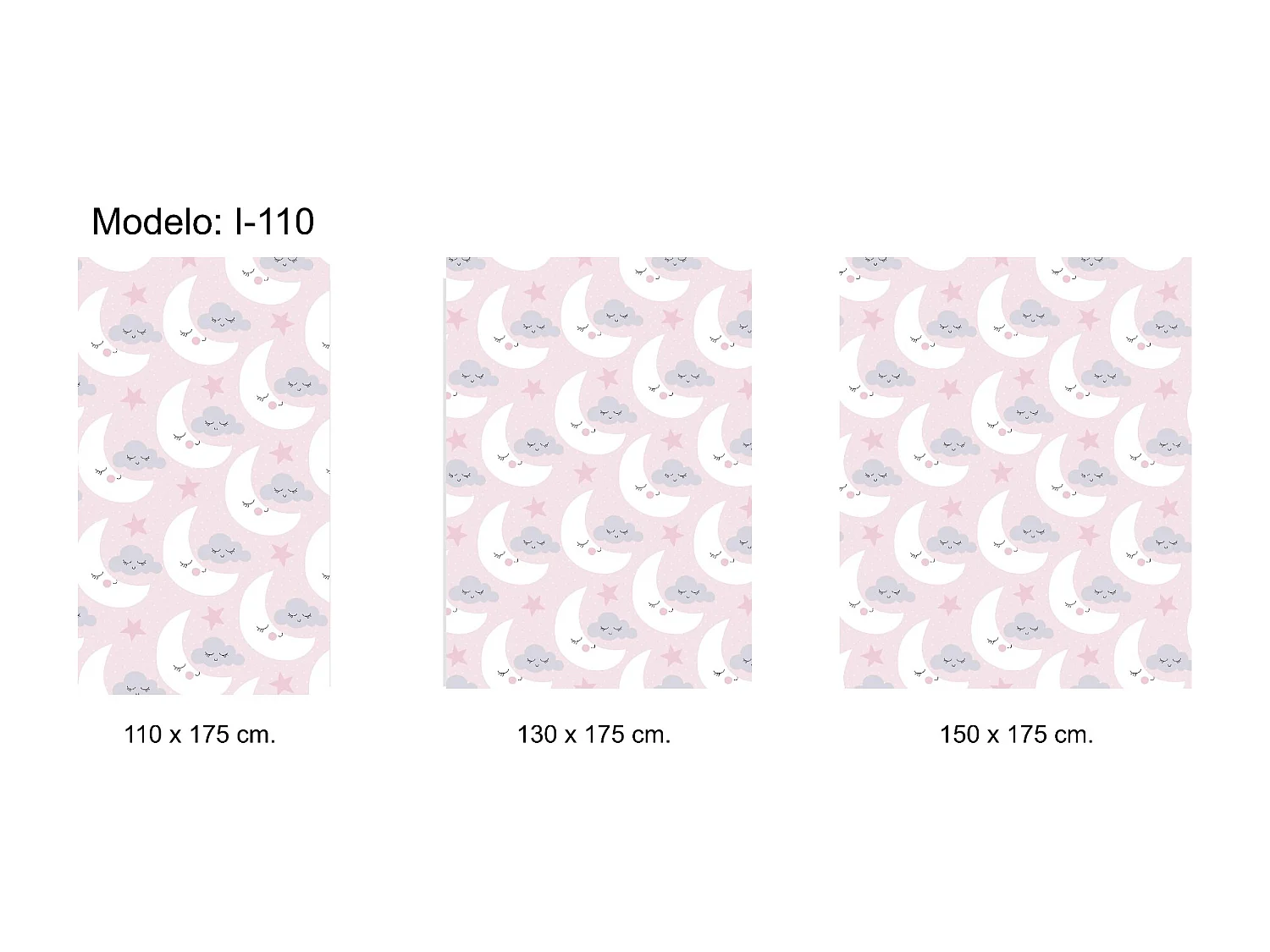 ESTORALIS | Estores Personalizados INFANTILES | 130 x 180 cm (Ancho por Alto) Tamaño de Tela 127 x 175 cm | Modelo I-110 Color Unico