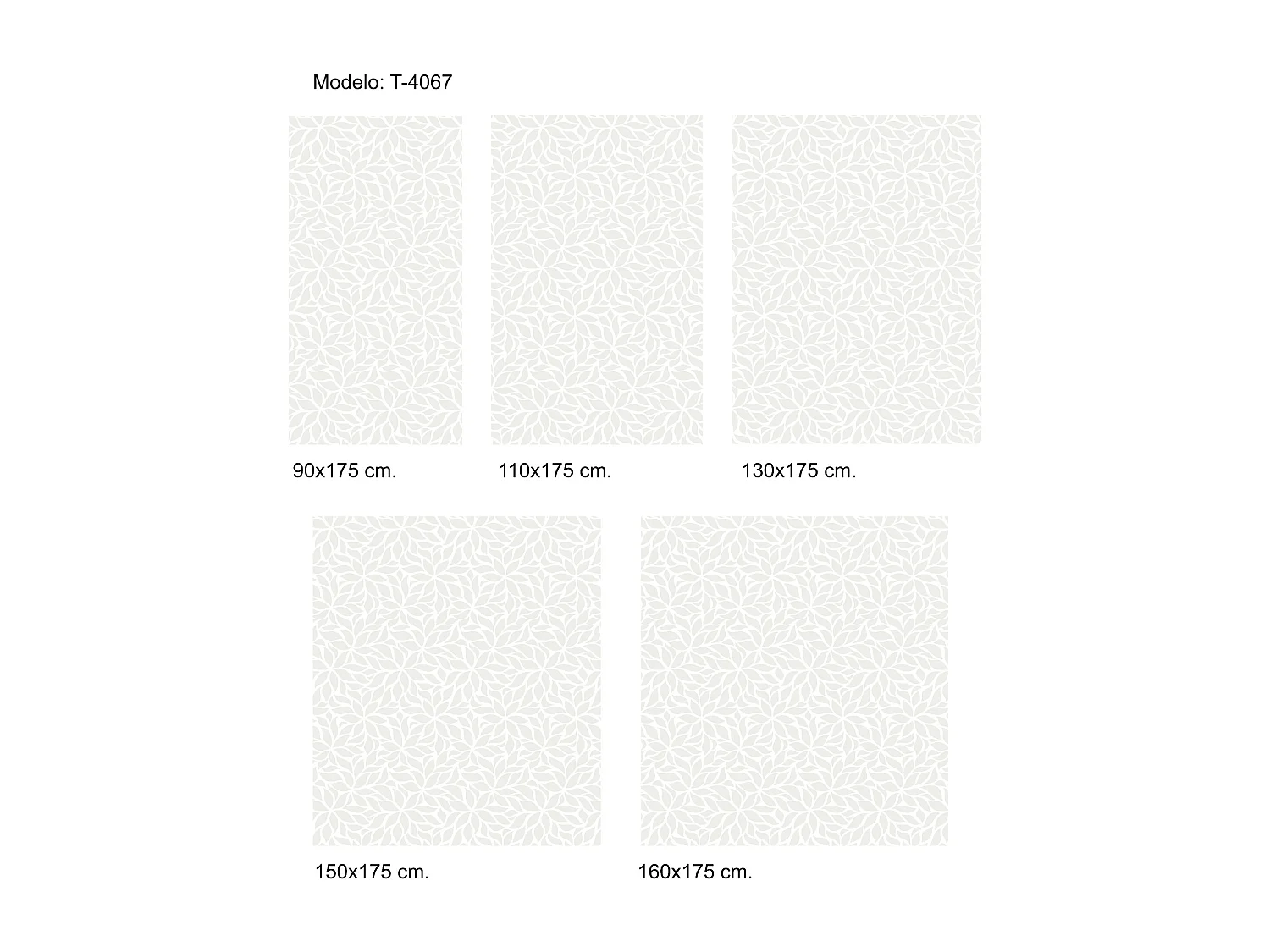 ESTORALIS | Estores Personalizados TEXTURAS | 90 x 180 cm (Ancho por Alto) Tamaño de Tela 87 x 175 cm | Modelo T-4067 Color Unico