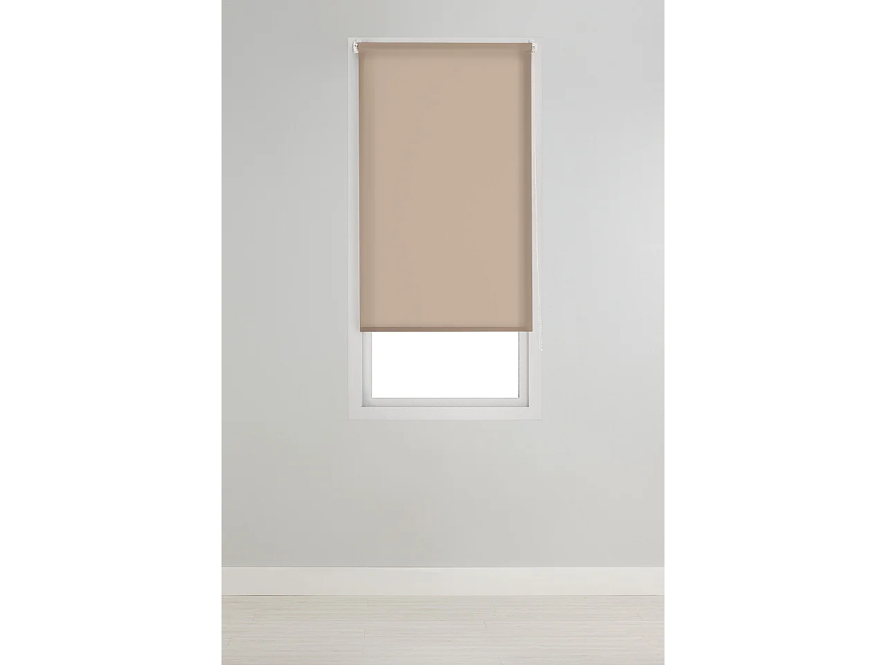 ESTORALIS | Estores Enrollables Lisos Translucidos | 100 x 235 cm (Ancho por Alto) Tamaño de Tela 97 x 230 cm | Modelo GOVE Color Taupe