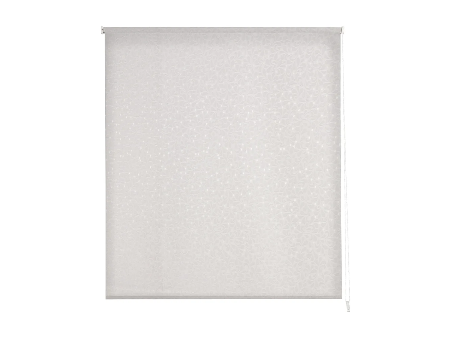 ESTORALIS | Estor Enrollable Translúcido | 90 x 255 cm (Ancho por Alto) Tamaño de Tela 87 x 250 cm | Modelo SANDOR Color Blanco/Gris