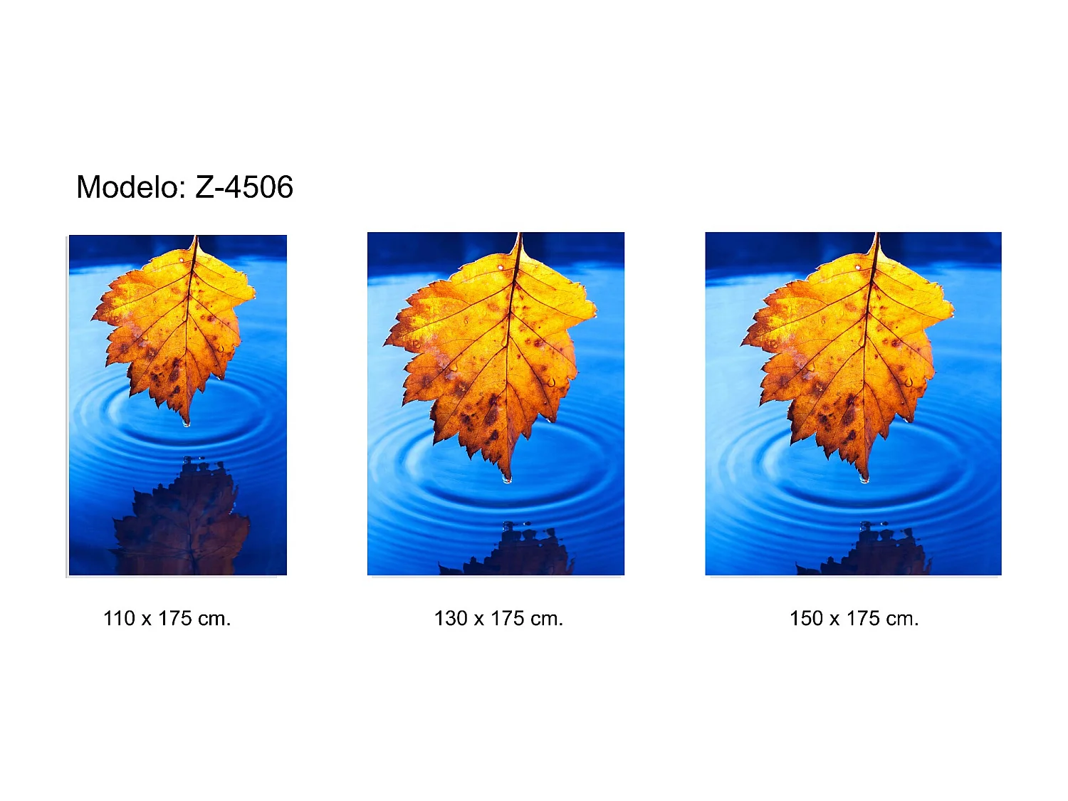 ESTORALIS | Estores Personalizados ZEN  | 110 x 180 cm (Ancho por Alto) Tamaño de Tela 107 x 175 cm | Modelo Z-4506 Color Unico