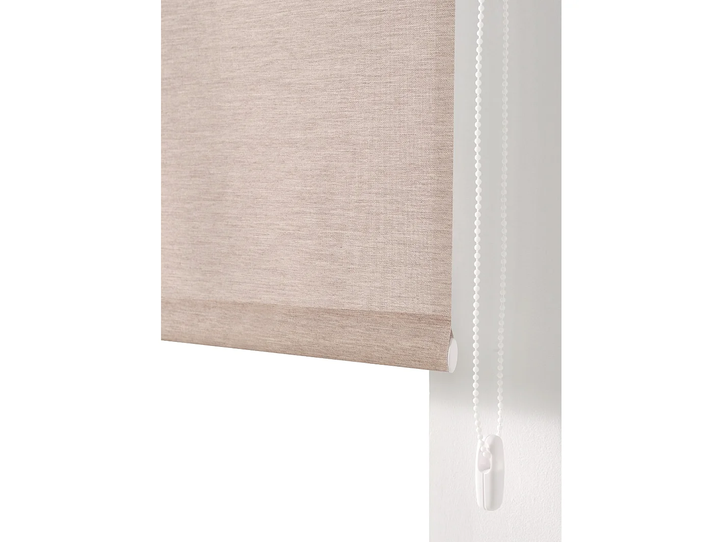 ESTORALIS | Estor Enrollable Translúcido | 110 x 255 cm (Ancho por Alto) Tamaño de Tela 107 x 250 cm | Modelo BRAN Color Lino