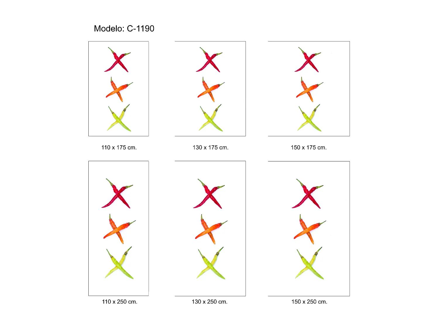 ESTORALIS | Estores Personalizados Easyfix de COCINA | 45 x 150 cm (Ancho por Alto) Tamaño de Tela 42 x 150 cm | Modelo C-1180 Color Unico