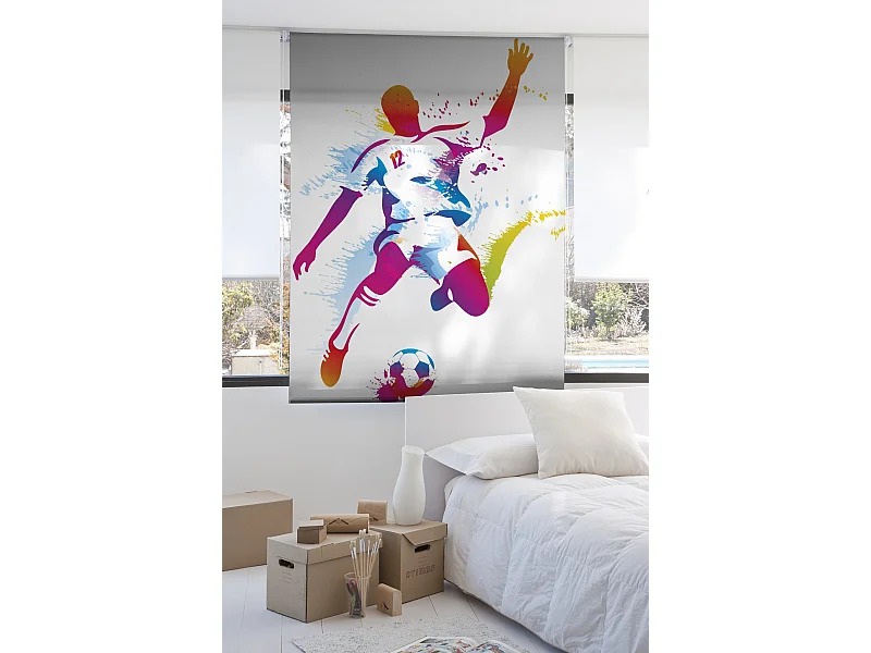 ESTORALIS | Estores Personalizados JUVENILES | 110 x 180 cm (Ancho por Alto) Tamaño de Tela 107 x 175 cm | Modelo J-2508 Color Unico