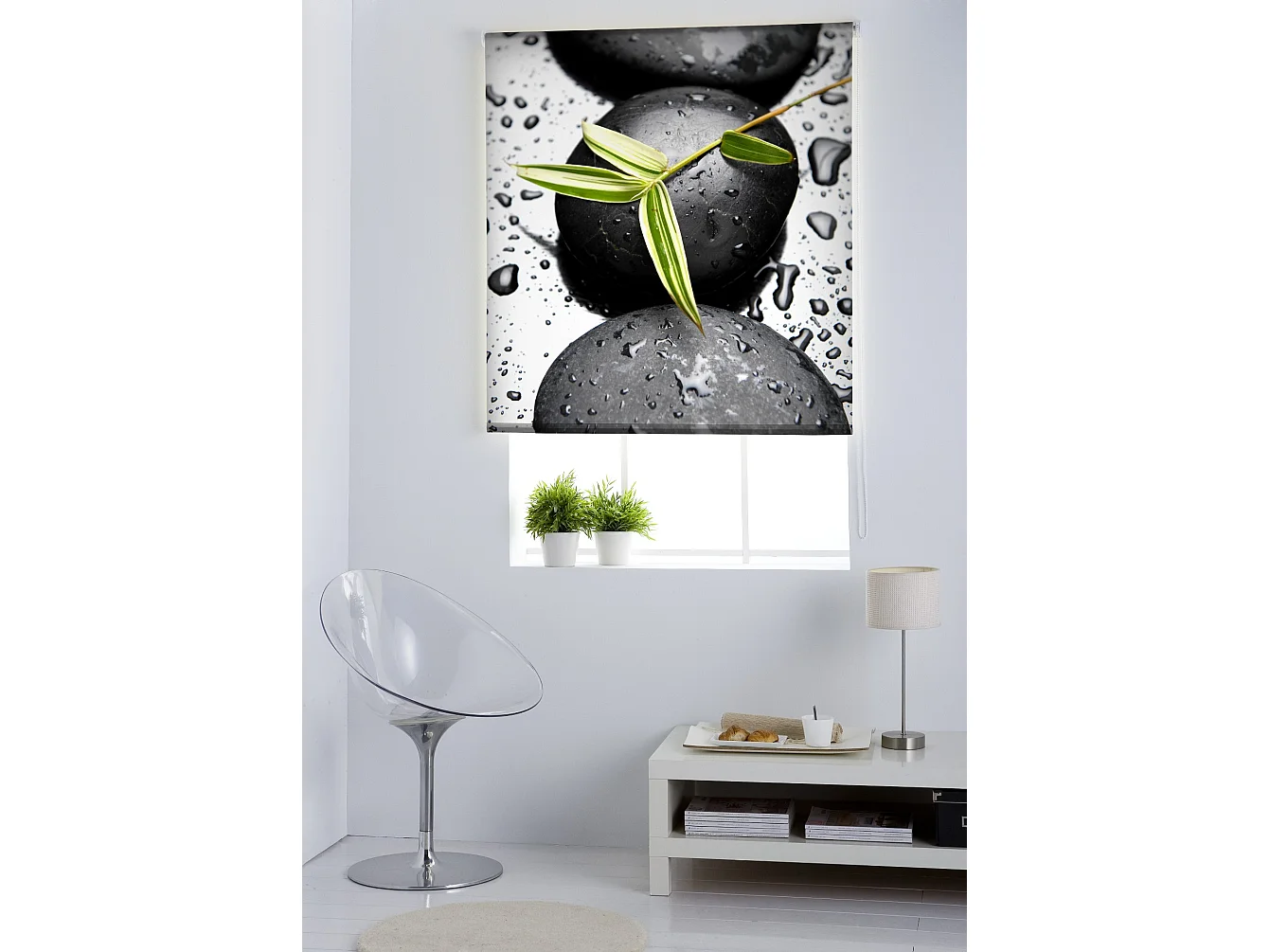 ESTORALIS | Estores Personalizados ZEN  | 130 x 180 cm (Ancho por Alto) Tamaño de Tela 127 x 175 cm | Modelo Z-830 Color Unico