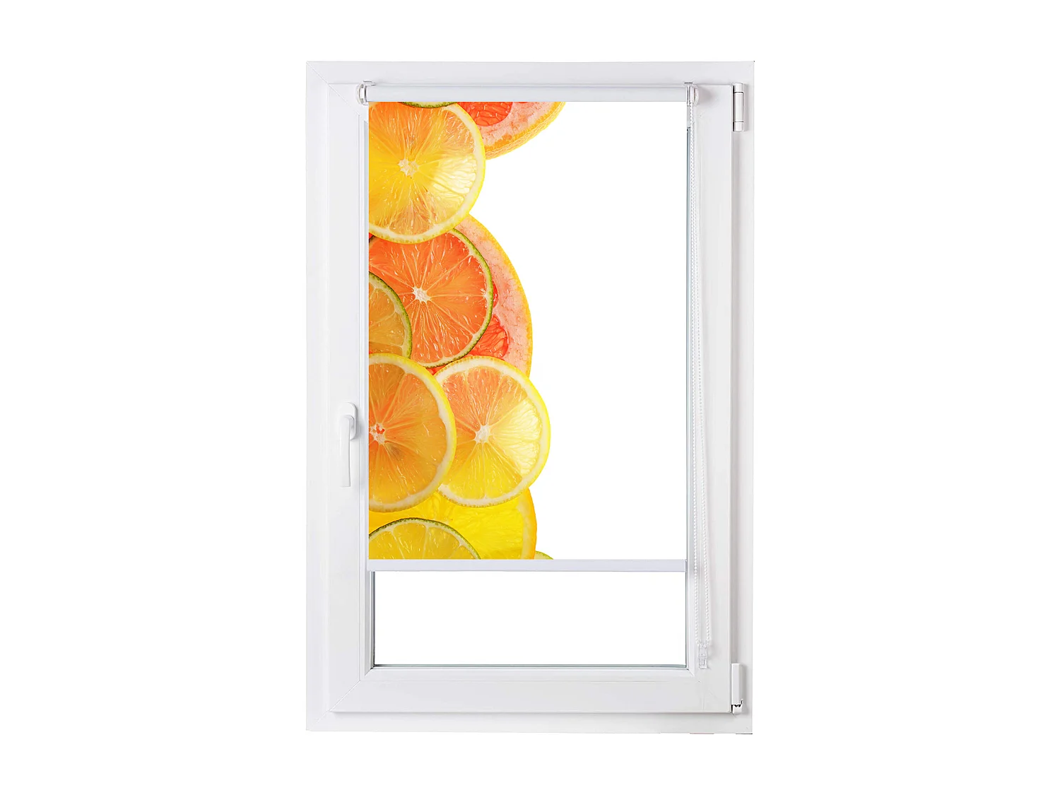 ESTORALIS | Estores Personalizados Easyfix de COCINA | 90 x 150 cm (Ancho por Alto) Tamaño de Tela 87 x 150 cm | Modelo C-1130 Color Unico