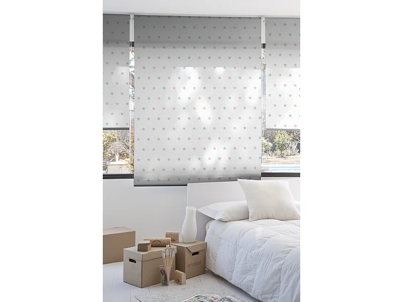 ESTORALIS | Estores Personalizados TEXTURAS | 110 x 255 cm (Ancho por Alto) Tamaño de Tela 107 x 250 cm | Modelo T-4056 Color Unico