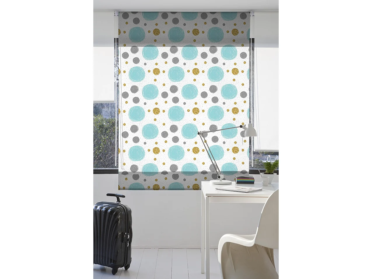 ESTORALIS | Estores Personalizados TEXTURAS | 110 x 255 cm (Ancho por Alto) Tamaño de Tela 107 x 250 cm | Modelo T-4048 Color Unico