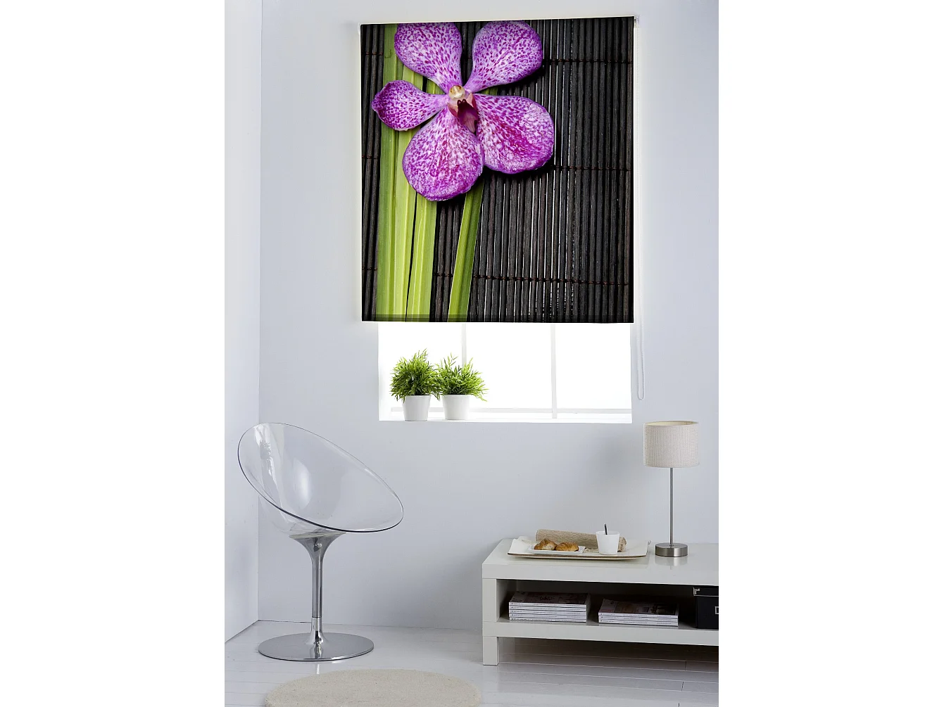 ESTORALIS | Estores Personalizados ZEN  | 130 x 255 cm (Ancho por Alto) Tamaño de Tela 127 x 250 cm | Modelo Z-1061 Color Unico