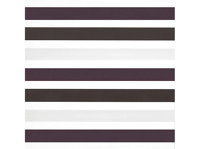 ESTORALIS | Estor Enrollable NOCHE y DIA | 170 x 255 cm (Ancho por Alto) Tamaño de Tela 167 x 250 cm | Modelo LORAS Color Marron/Violeta