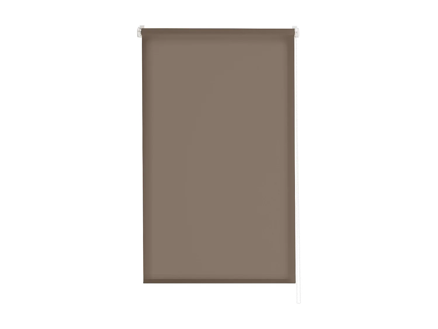 ESTORALIS | Estores Enrollables Lisos Translucidos | 100 x 235 cm (Ancho por Alto) Tamaño de Tela 97 x 230 cm | Modelo GOVE Color Avellana