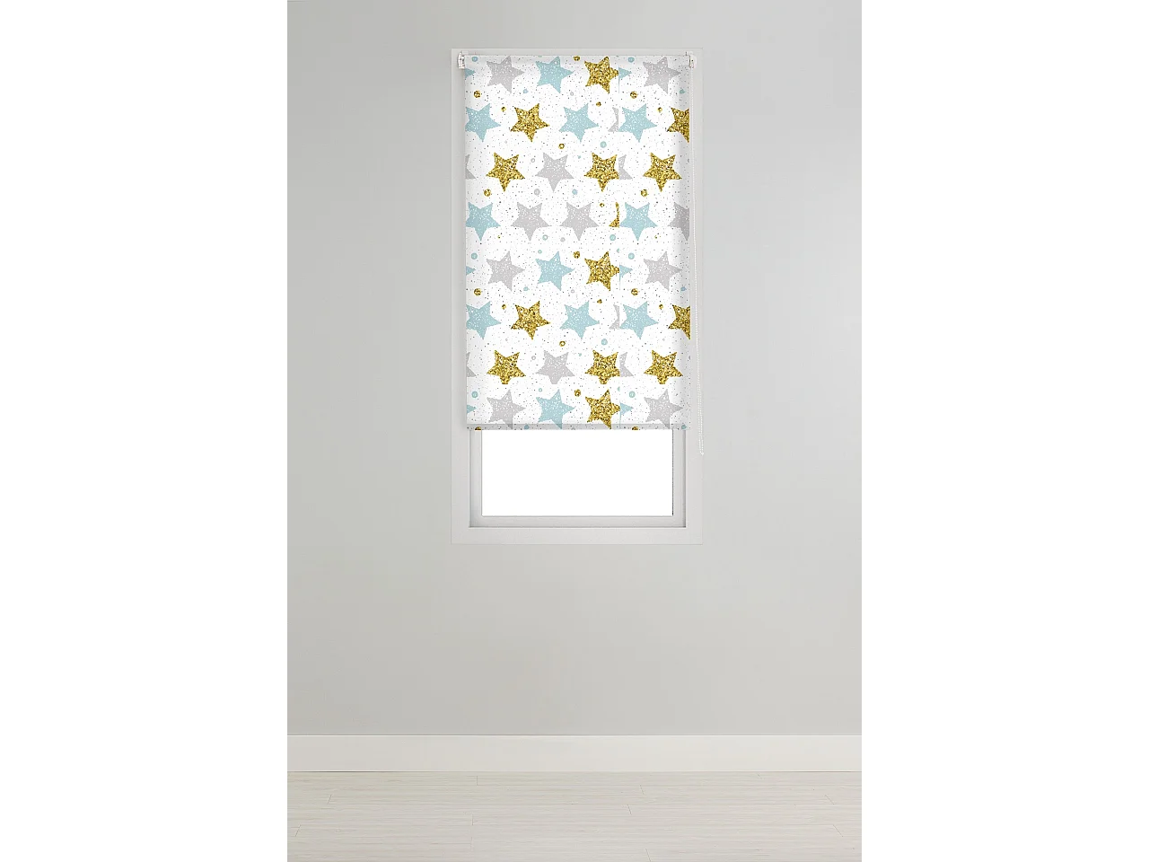 ESTORALIS | Estores Personalizados Easyfix INFANTILES | 50 x 150 cm (Ancho por Alto) Tamaño de Tela 47 x 150 cm | Modelo I-111 Color Unico