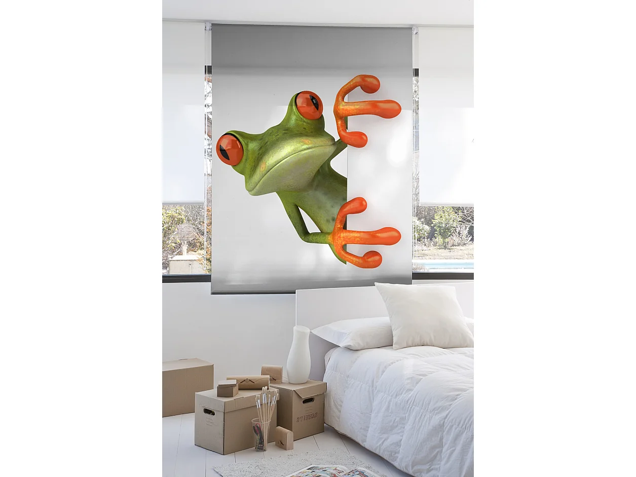 ESTORALIS | Estores Personalizados ANIMALES | 150 x 255 cm (Ancho por Alto) Tamaño de Tela 147 x 250 cm | Modelo A-861 Color Unico