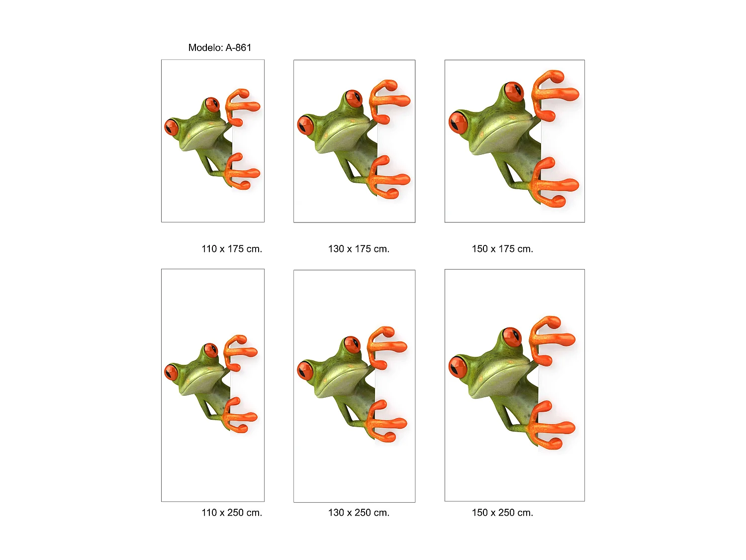 ESTORALIS | Estores Personalizados ANIMALES | 150 x 255 cm (Ancho por Alto) Tamaño de Tela 147 x 250 cm | Modelo A-861 Color Unico