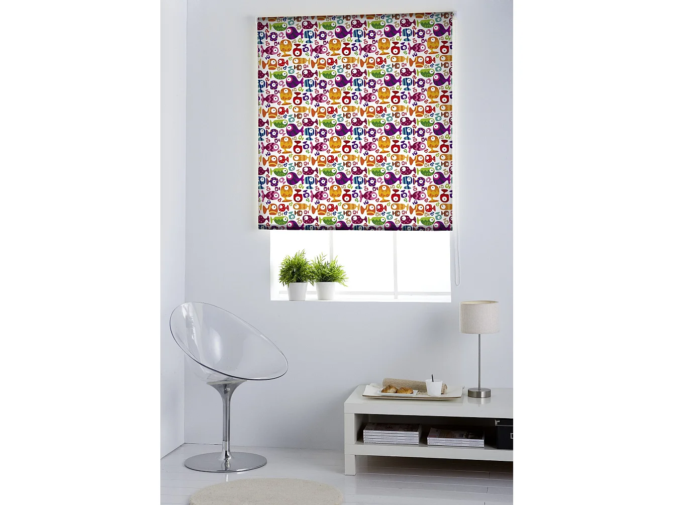 ESTORALIS | Estores Personalizados INFANTILES | 150 x 255 cm (Ancho por Alto) Tamaño de Tela 147 x 250 cm | Modelo I-3205 Color Unico