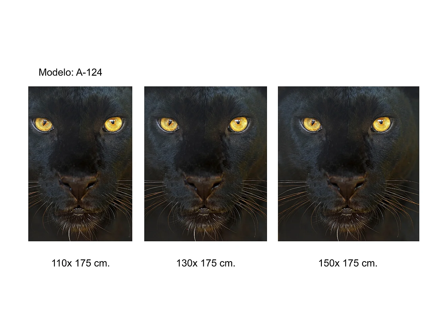 ESTORALIS | Estores Personalizados ANIMALES | 130 x 180 cm (Ancho por Alto) Tamaño de Tela 127 x 175 cm | Modelo A-124 Color Unico