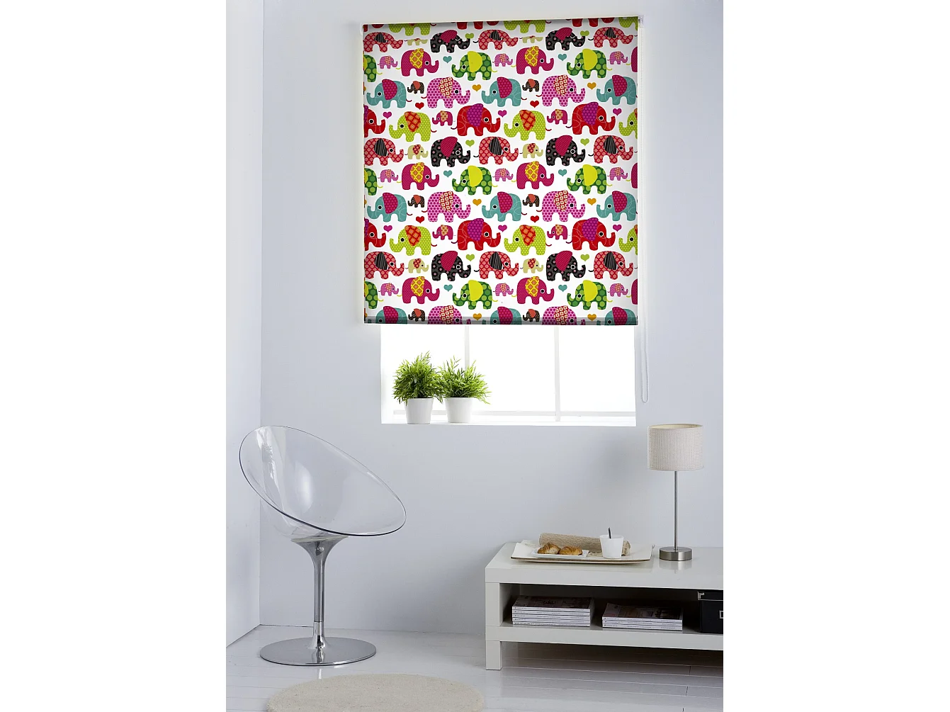 ESTORALIS | Estores Personalizados INFANTILES | 110 x 180 cm (Ancho por Alto) Tamaño de Tela 107 x 175 cm | Modelo I-862 Color Unico