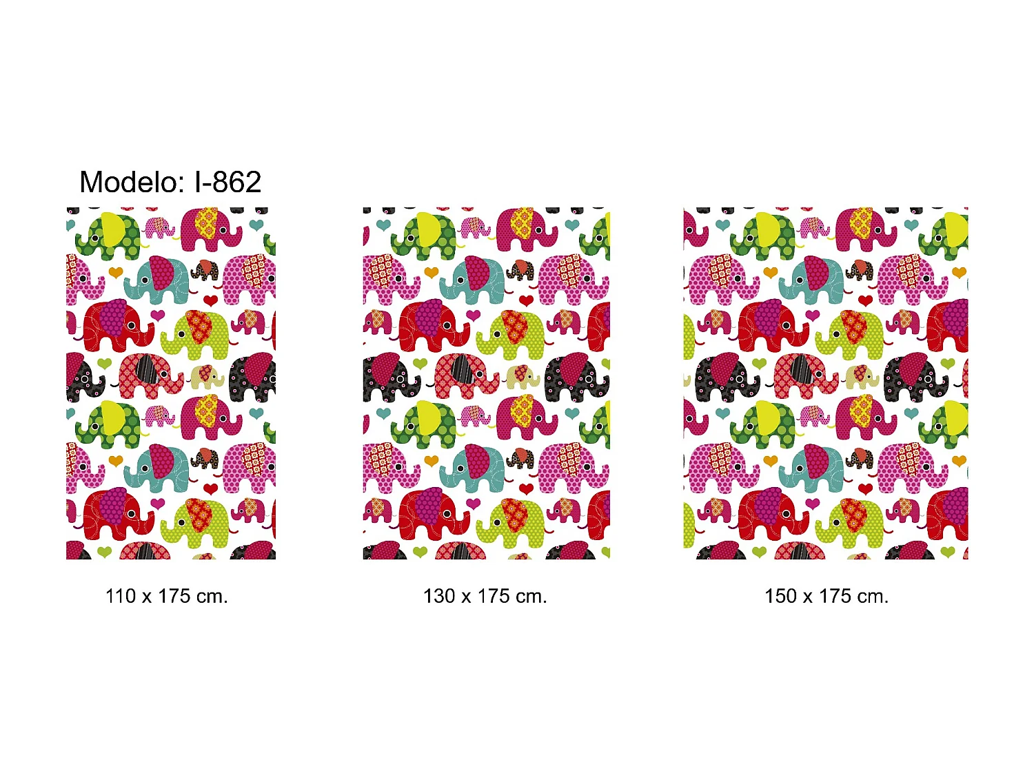 ESTORALIS | Estores Personalizados INFANTILES | 110 x 180 cm (Ancho por Alto) Tamaño de Tela 107 x 175 cm | Modelo I-862 Color Unico