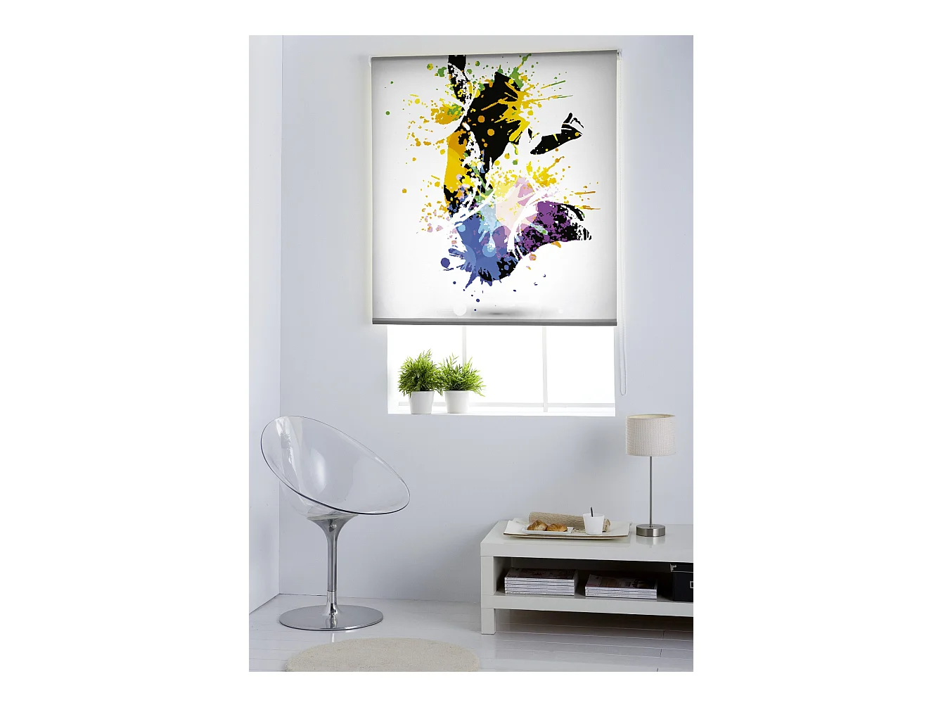 ESTORALIS | Estores Personalizados JUVENILES | 130 x 180 cm (Ancho por Alto) Tamaño de Tela 127 x 175 cm | Modelo J-2512 Color Unico