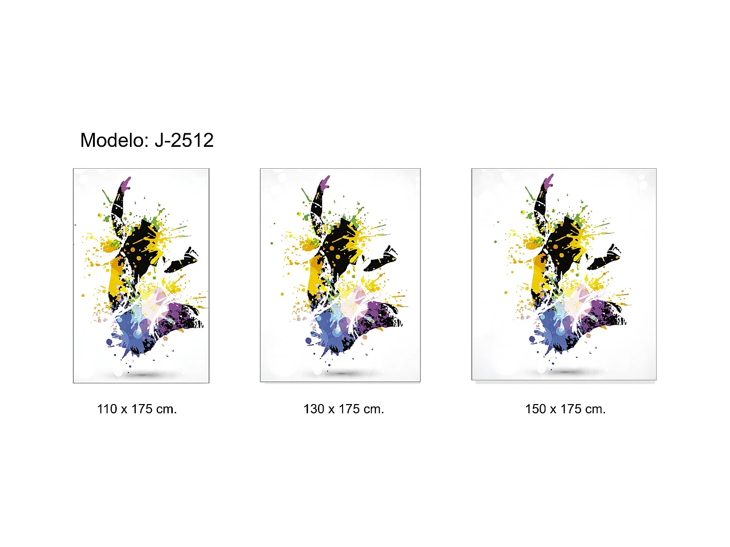 ESTORALIS | Estores Personalizados JUVENILES | 130 x 180 cm (Ancho por Alto) Tamaño de Tela 127 x 175 cm | Modelo J-2512 Color Unico